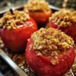 Baked Apples Recipe Maple Pecan Crumble With Crimson Skins 6 Baked Apples Recipe Maple Pecan Crumble With Crimson Skins 1760777296.336629