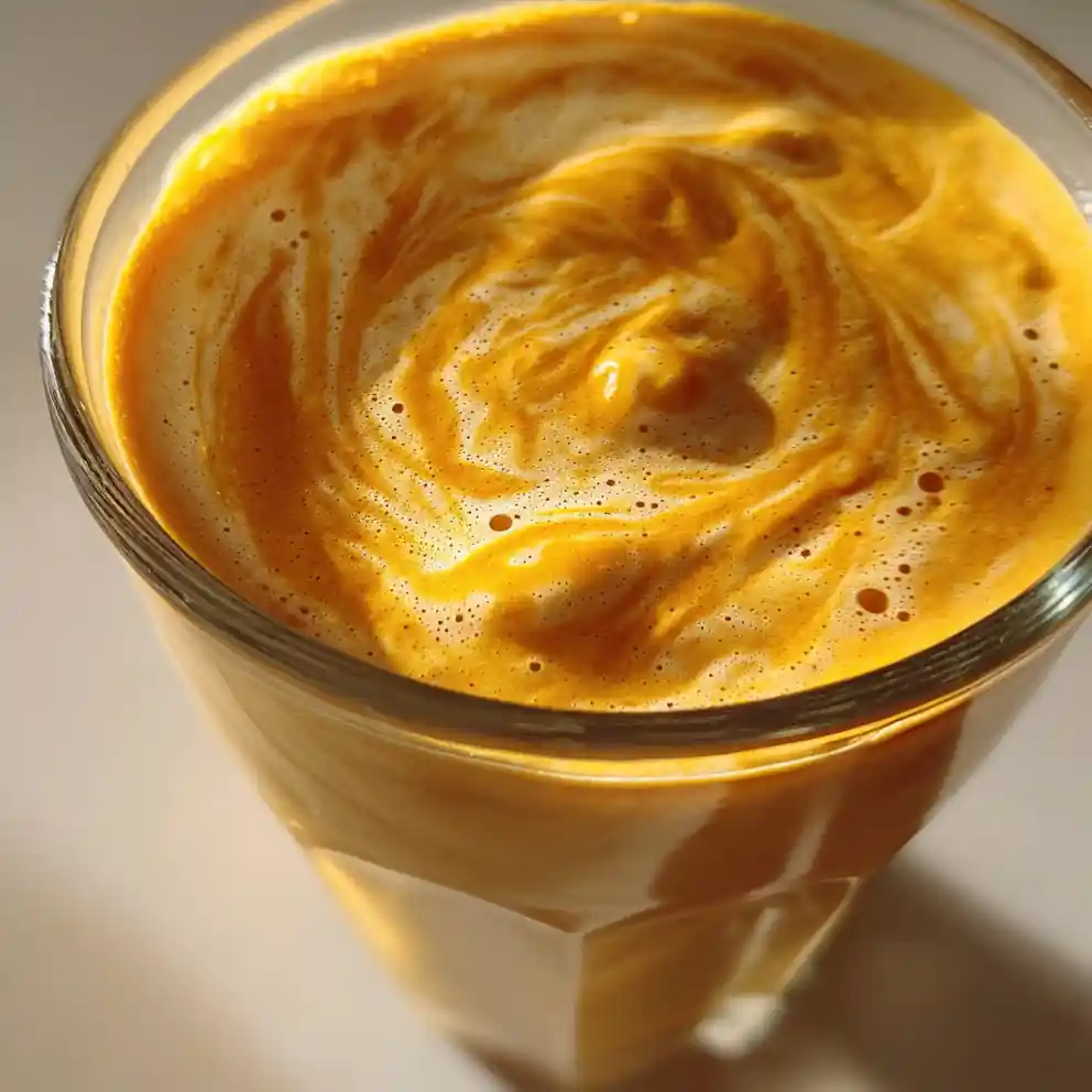 Banana Smoothie Recipe Turmeric Honey Swirl 1760964454.367271