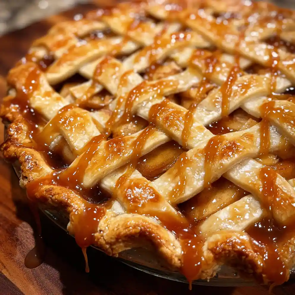 Best Apple Pie Recipe Lattice Top With Caramel Drizzle 4 best apple pie recipe Lattice Top With Caramel Drizzle