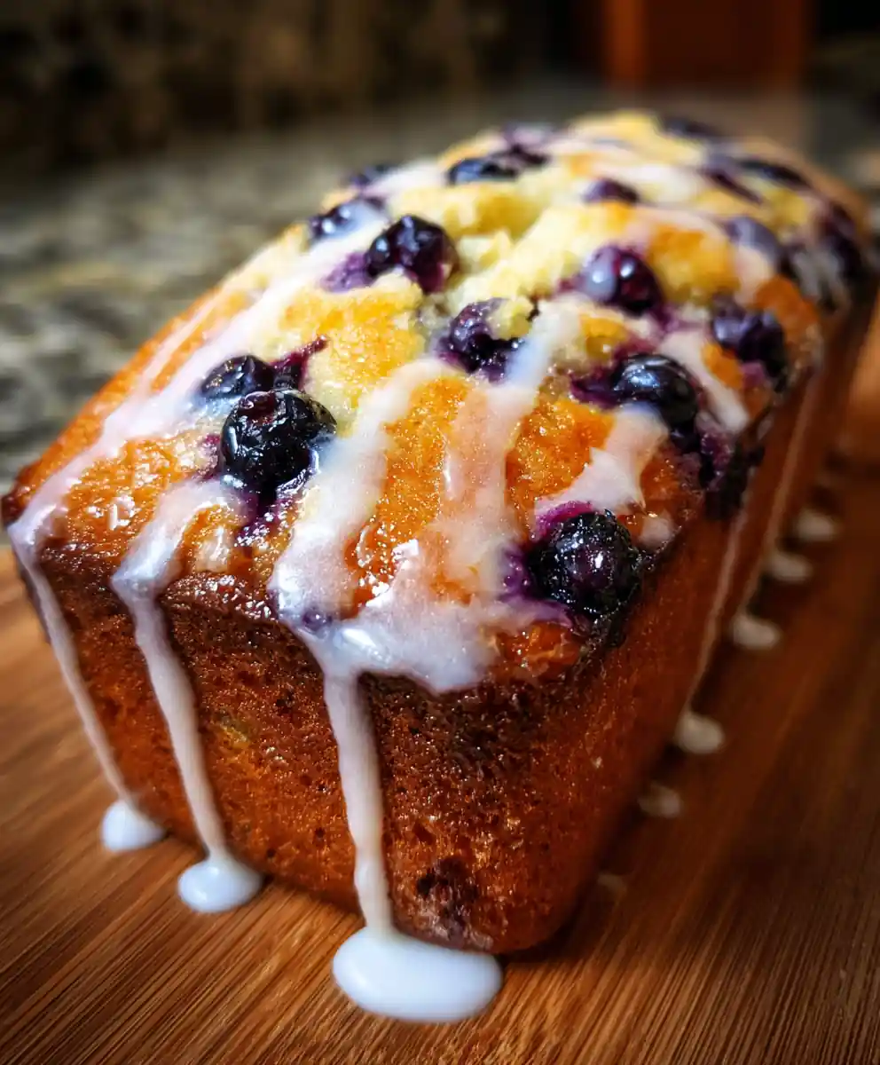 Blueberry Bread Recipe With Lemon Glaze Veins 5 blueberry bread recipe with Lemon Glaze Veins