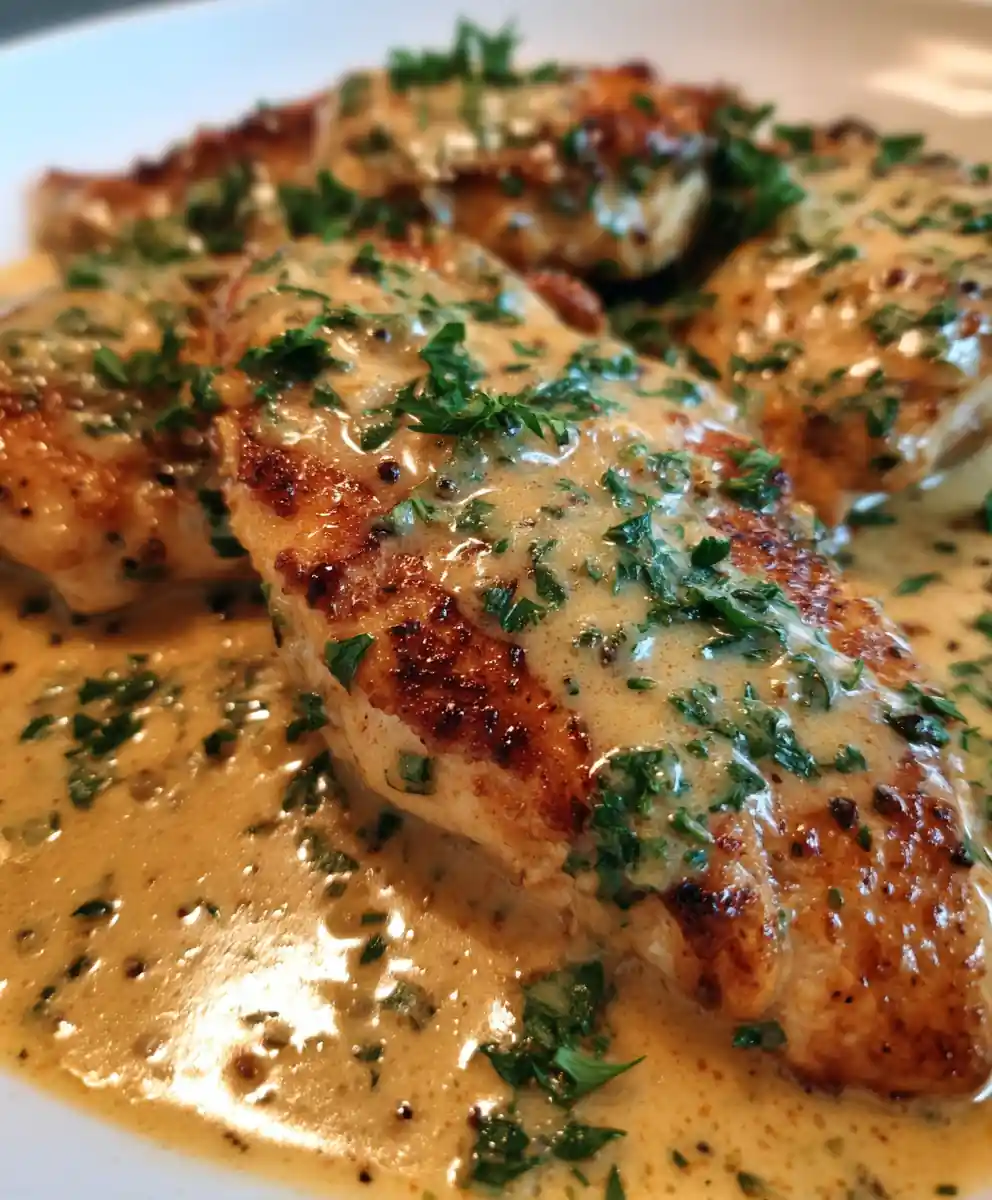 Chicken And Gravy Recipe With Parsley Peppercorn Flecks 5 chicken and gravy recipe with Parsley Peppercorn Flecks