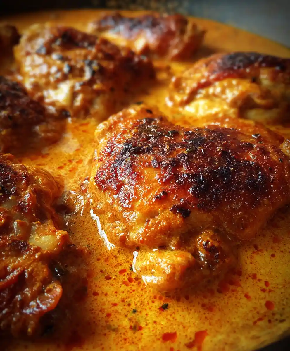 chicken paprikash recipe Burnt Orange Paprika Cream