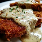 Country Fried Steak Recipe Cracked Pepper Gravy With Paprika Dust 1760288034.5849016