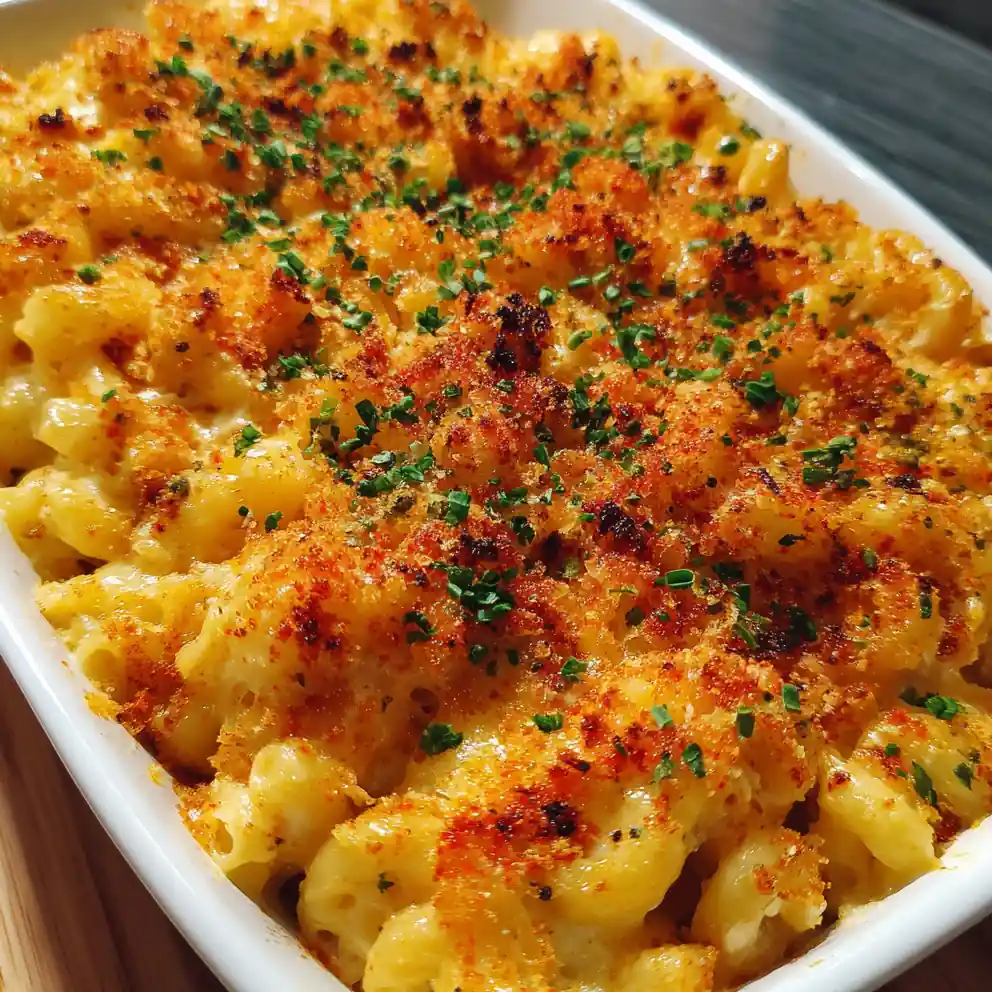 Creamy Mac And Cheese Recipe Smoked Paprika Crust 1760781218.4327037