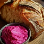 Crusty Bread Recipe With Beetroot Butter Spread 6 Crusty Bread Recipe With Beetroot Butter Spread 1761486463.0892725