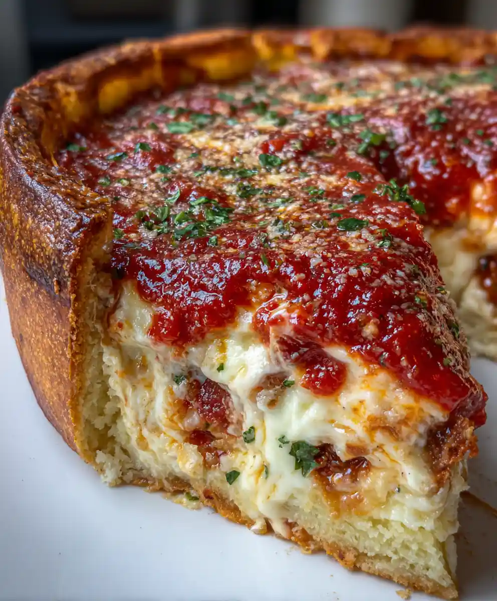 Deep Dish Pizza Recipe With Roasted Tomato Red Pool 5 deep dish pizza recipe with Roasted Tomato Red Pool