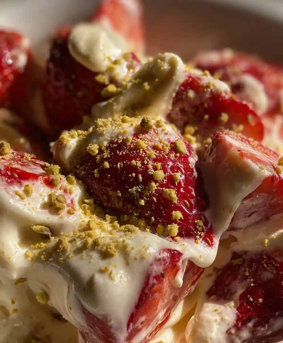 Fresas Con Crema Recipe With Pistachio Dusting 5 fresas con crema recipe with Pistachio Dusting