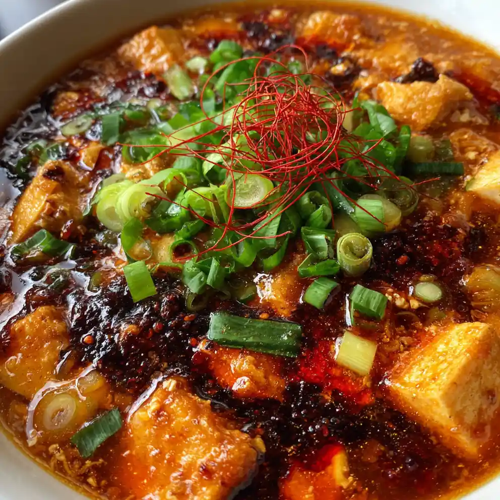 Hot And Sour Soup Recipe Chili Oil Veil With Scallion Threads 4 hot and sour soup recipe Chili Oil Veil With Scallion Threads