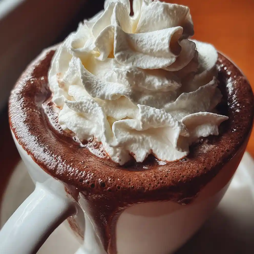 Hot Cocoa Recipe Thick Cocoa With Whipped Cream Peaks 1760286723.9814641