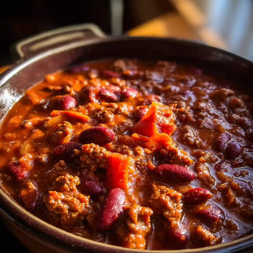 instant pot chili recipe with Smoky Red Bean Burst