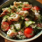 Seafood Salad Recipe Lemon Herb Dressing With Tomato Jewels 6 Seafood Salad Recipe Lemon Herb Dressing With Tomato Jewels 1760782314.3315427
