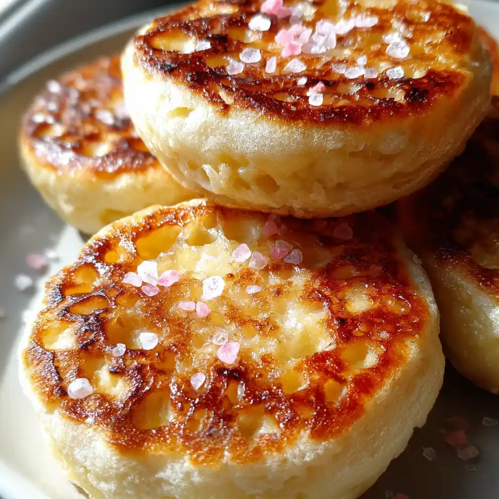Sourdough Discard Recipe Golden Crumpets With Pink Salt 3 Sourdough Discard Recipe Golden Crumpets With Pink Salt 1761854905.6833897