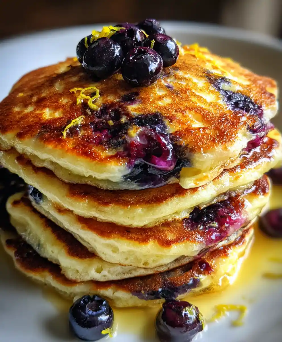 Sourdough Pancake Recipe Blueberry Studded With Lemon Zest 5 sourdough pancake recipe Blueberry Studded With Lemon Zest