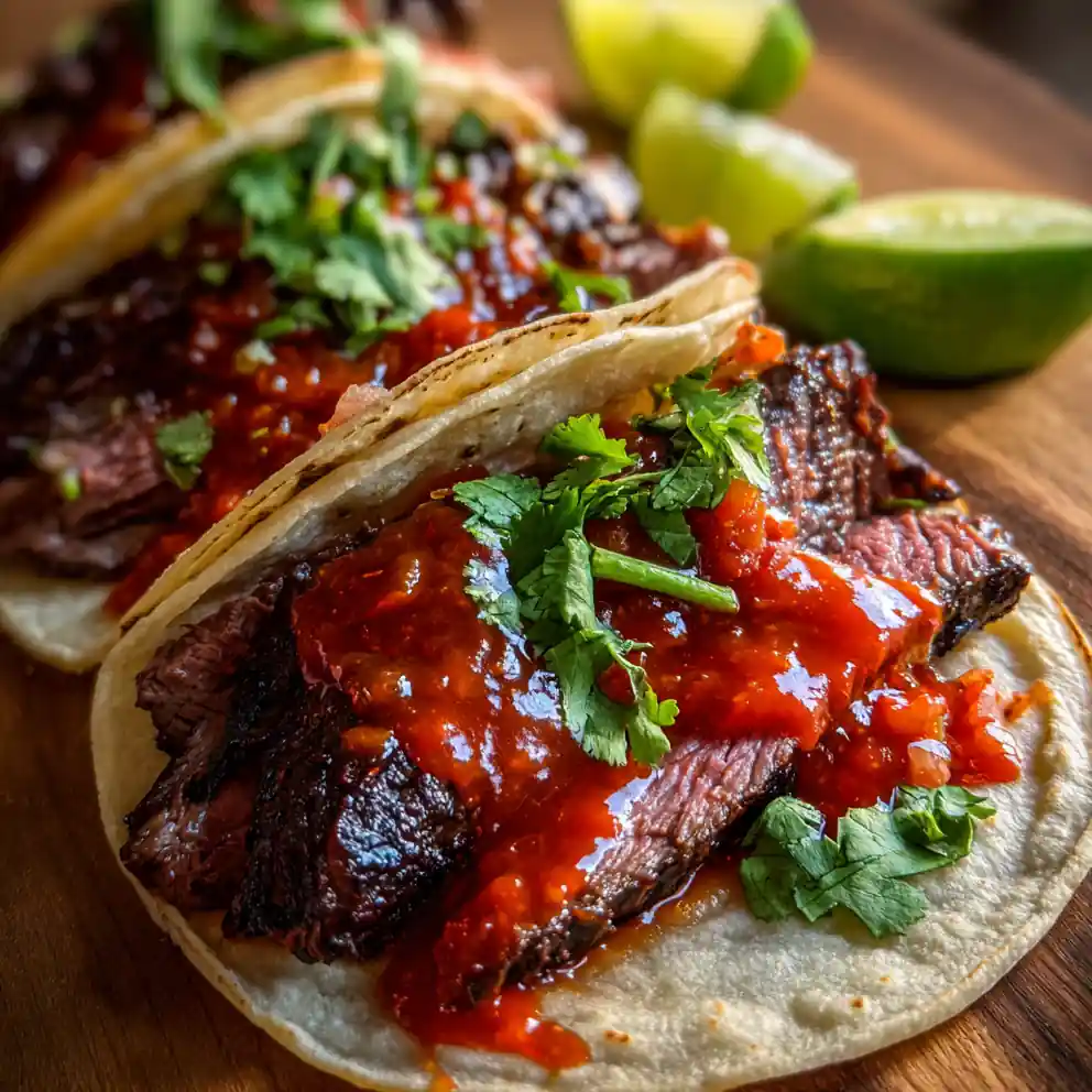 Steak Taco Recipe With Salsa Roja Brush 4 steak taco recipe with Salsa Roja Brush