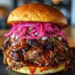 Brisket Sandwich Recipe With Pickled Red Onion Stack 4 Brisket Sandwich Recipe With Pickled Red Onion Stack 1762689406.6761265