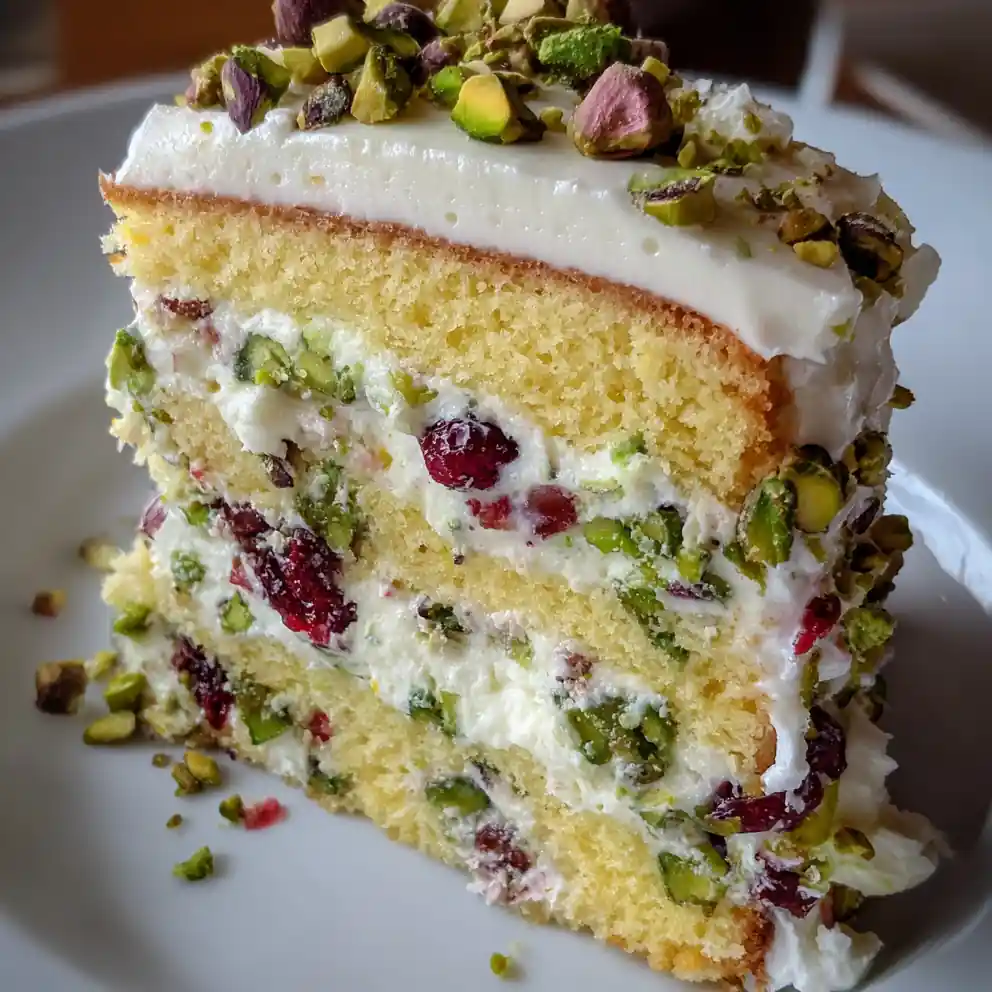 Cannoli Cake Recipe With Pistachio And Cherry Confetti 3 Cannoli Cake Recipe With Pistachio And Cherry Confetti 1762471277.7308447