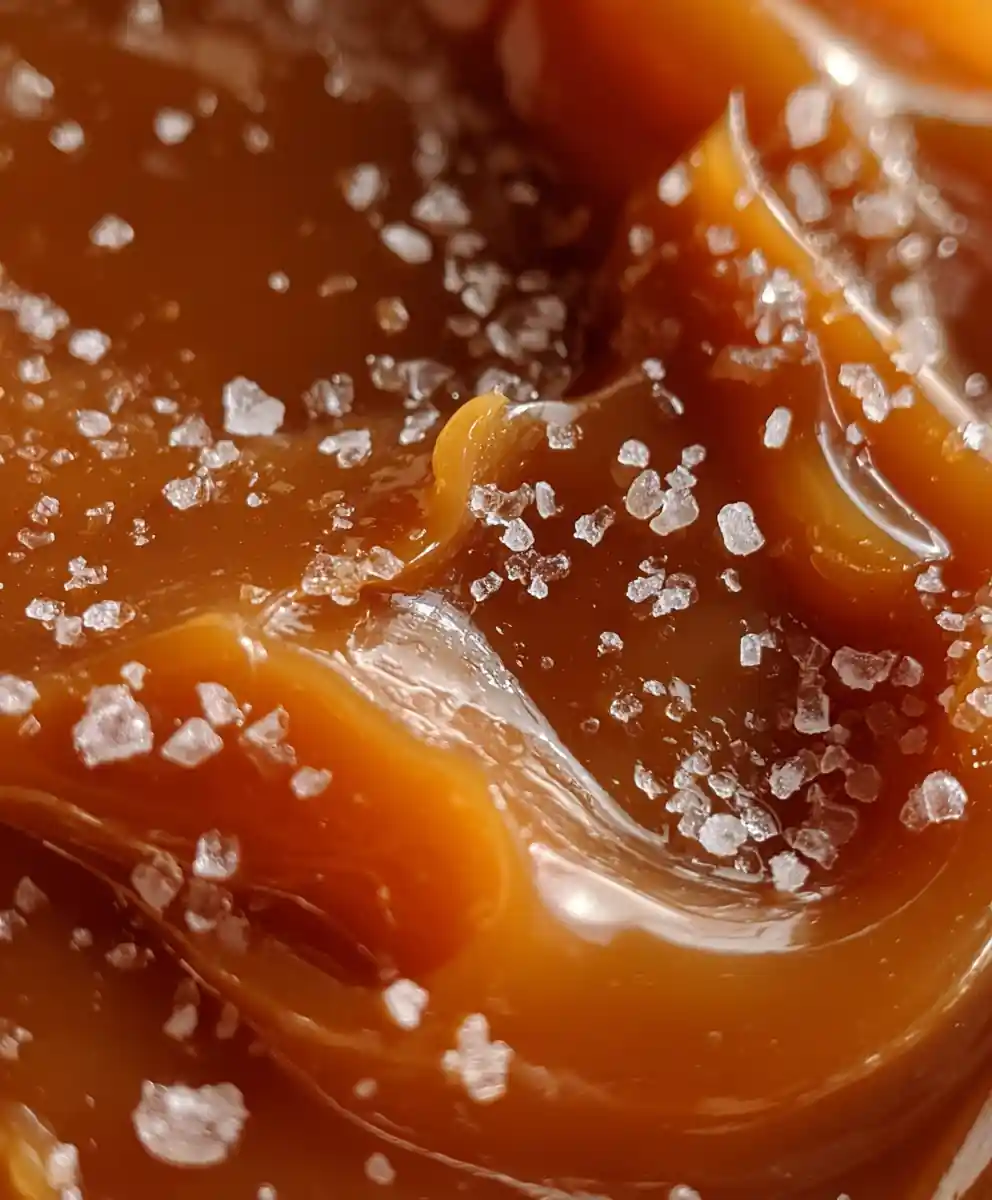 Date Caramel Recipe Glossy Amber Spread With Sea Salt Crystals 5 date caramel recipe Glossy Amber Spread with Sea Salt Crystals