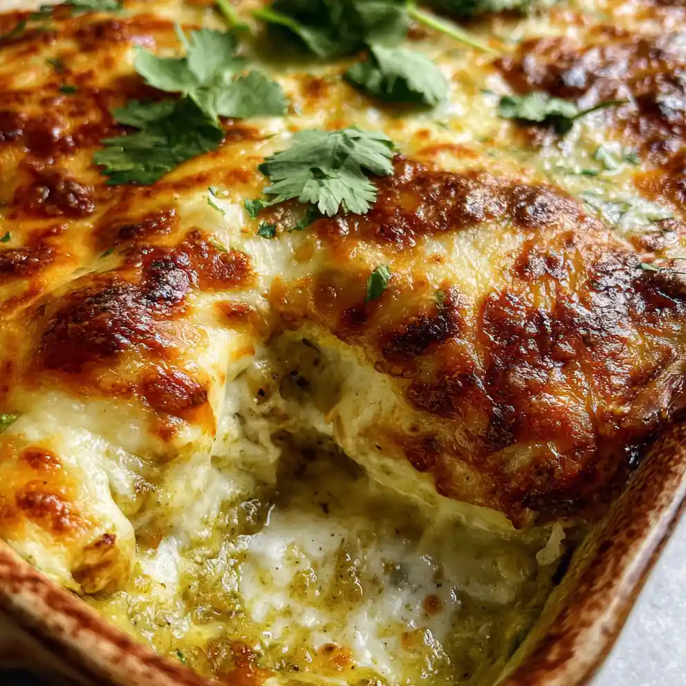 Enchilada Bake Recipe With Salsa Verde Layers 4 enchilada bake recipe With Salsa Verde Layers
