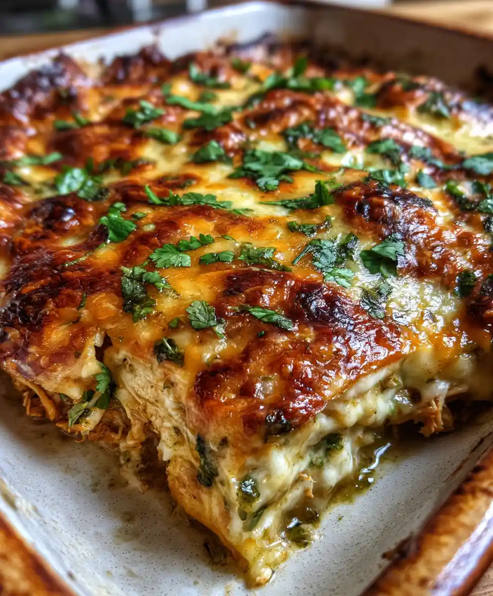 Enchilada Bake Recipe With Salsa Verde Layers 5 enchilada bake recipe With Salsa Verde Layers