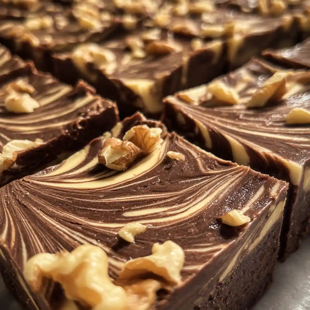 Fudge Recipe With Condensed Milk Cocoa Ribbon And Walnut Crown 4 fudge recipe with condensed milk Cocoa Ribbon and Walnut Crown