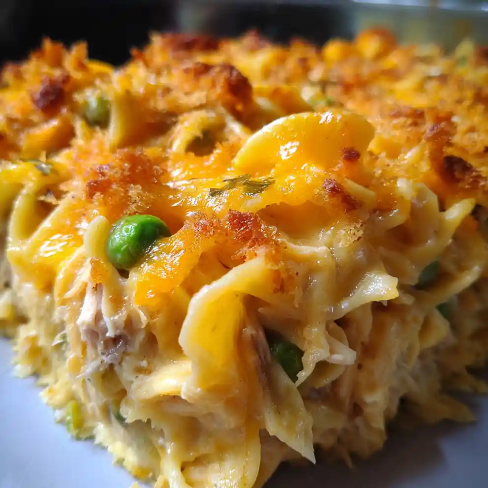 Recipe For Tuna Noodle Casserole Creamy Amber Bake With Pea Emeralds 4 recipe for tuna noodle casserole Creamy Amber Bake with Pea Emeralds