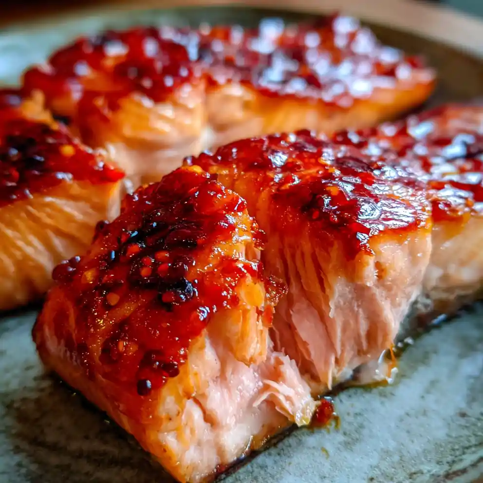 Roasted Salmon Recipe With Harissa Orange Lacquer 4 roasted salmon recipe With Harissa Orange Lacquer
