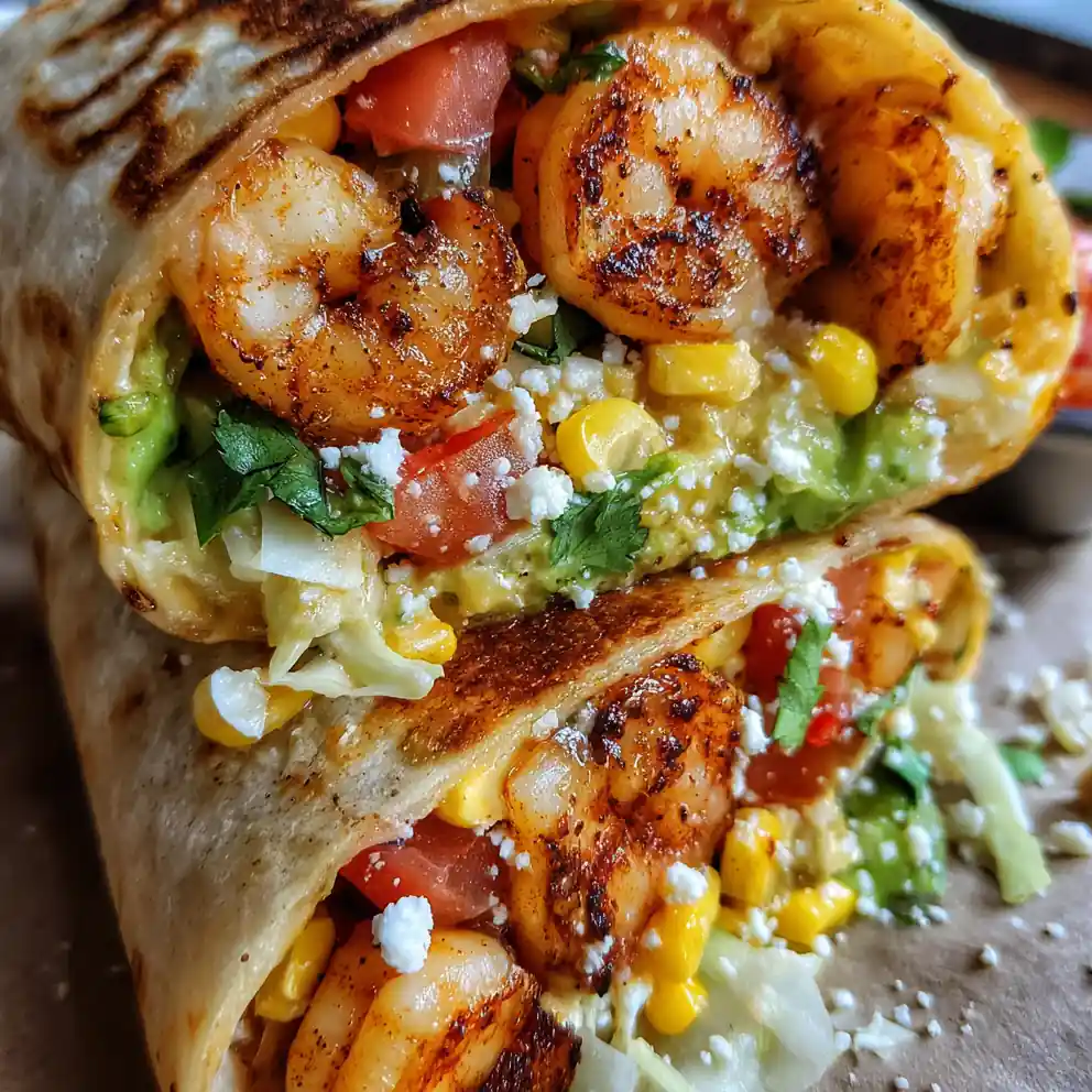 Shrimp Burrito Recipe With Roasted Corn Pico 3 Shrimp Burrito Recipe With Roasted Corn Pico 1762685013.562599