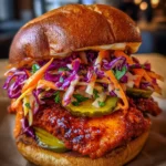 Spicy Chicken Sandwich Recipe With Gochujang Slaw Streak 4 Spicy Chicken Sandwich Recipe With Gochujang Slaw Streak 1762499364.7546046