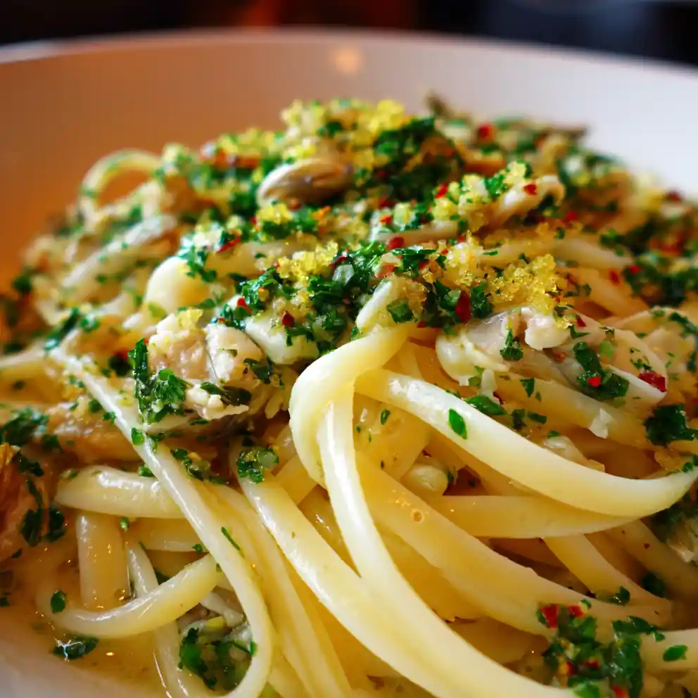 White Clam Sauce Recipe With Parsley Lemon Gremolata 3 White Clam Sauce Recipe With Parsley Lemon Gremolata 1762480503.8251781