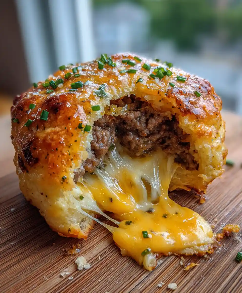 Garlic Parmesan Cheeseburger Bombs Recipe 5 garlic parmesan cheeseburger bombs recipe