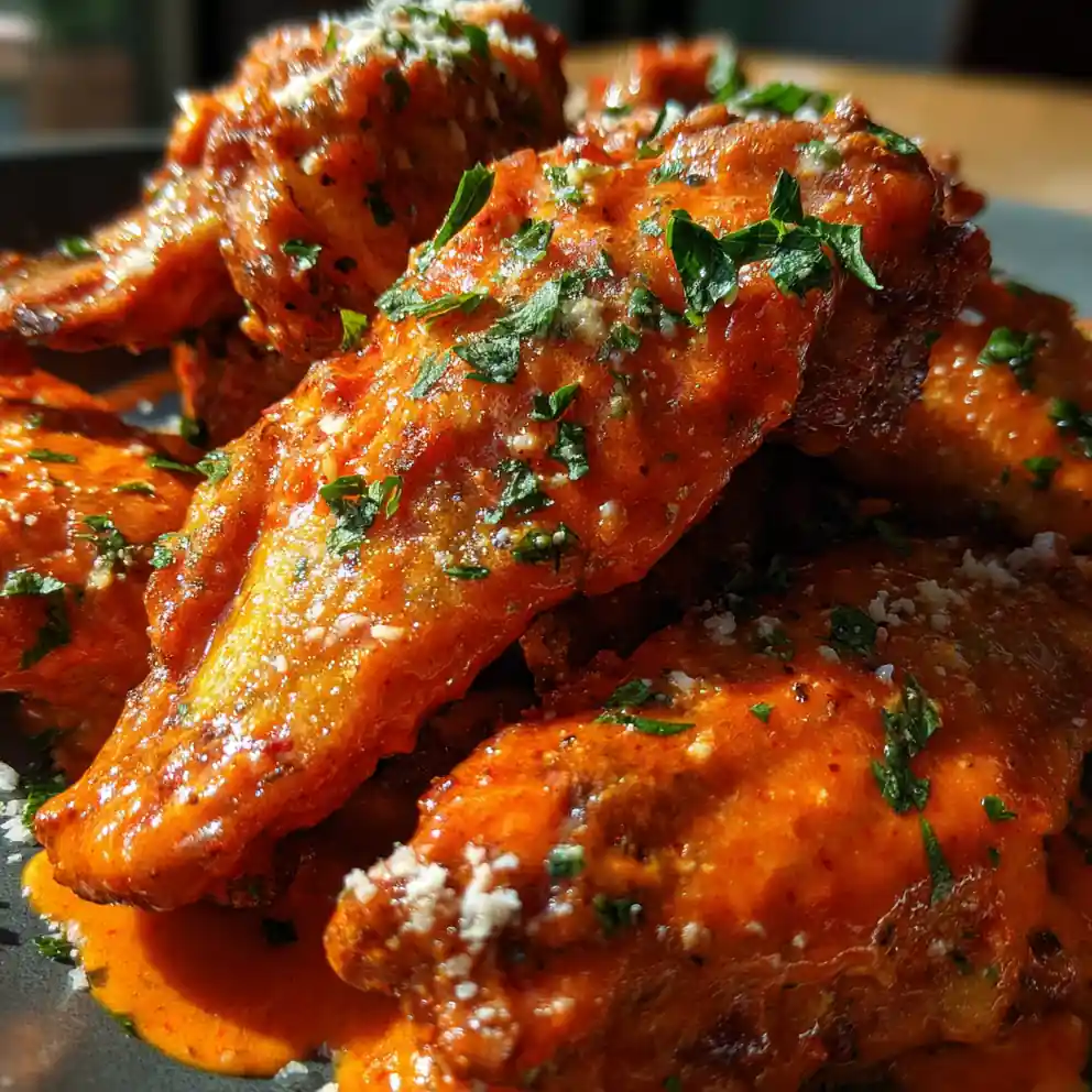 Garlic Parmesan Chicken Wings Recipe 4 garlic parmesan chicken wings recipe