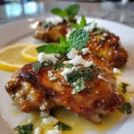Baked Greek Lemon Chicken With Creamy Feta Mint Yogurt Drizzle 6 Baked Greek Lemon Chicken With Creamy Feta Mint Yogurt Drizzle 1767850994.5934994