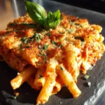 Baked Ziti With Roasted Red Pepper Cream Swirl 6 Baked Ziti With Roasted Red Pepper Cream Swirl 1767871192.895768