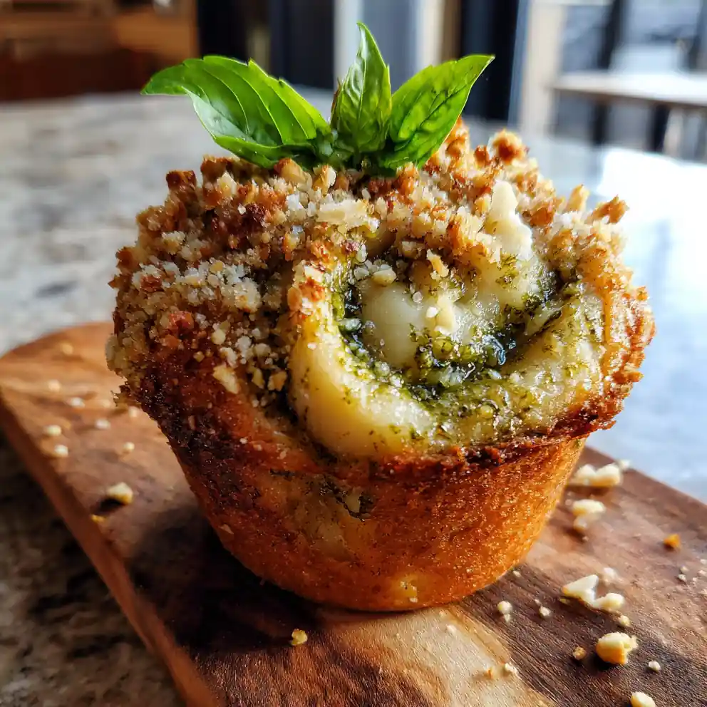 Basil Pistachio Pesto Swirl Parmesan Zucchini Potato Muffins 1767837696.6796613