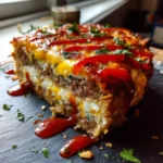 Cheesy Meatloaf Casserole With Spicy Jalapeño Cheese Swirl 4 Cheesy Meatloaf Casserole With Spicy Jalapeno Cheese Swirl 1767827974.8265743