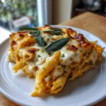 Cheesy Pumpkin Ricotta Pasta Bake With Sage Butter Drizzle 6 Cheesy Pumpkin Ricotta Pasta Bake With Sage Butter Drizzle 1767828473.690926