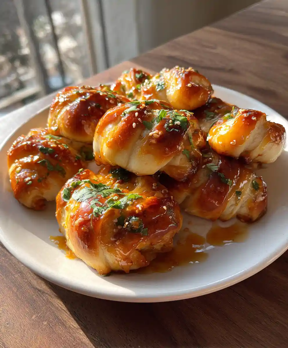 Chipotle Honey Glazed Chicken Stuffed Crescent Rolls 5 Chipotle Honey Glazed Chicken Stuffed Crescent Rolls