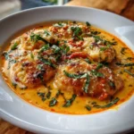 Creamy Chicken Parmesan Soup With Roasted Red Pepper Swirl 4 Creamy Chicken Parmesan Soup With Roasted Red Pepper Swirl 1767834432.0112038