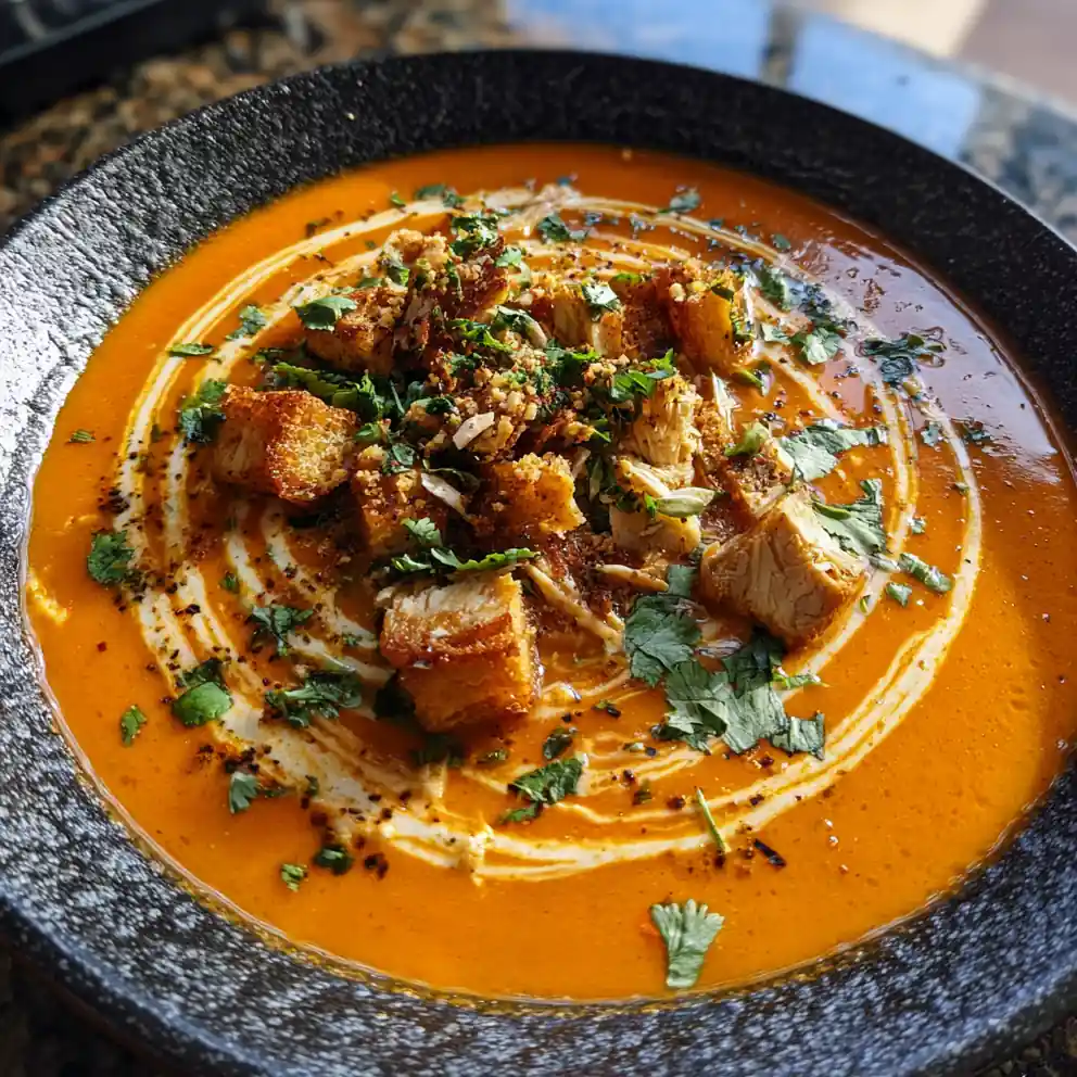 Creamy Chicken Tortilla Soup With Smoky Chipotle Lime Crema 3 Creamy Chicken Tortilla Soup With Smoky Chipotle Lime Crema 1767865580.0075781