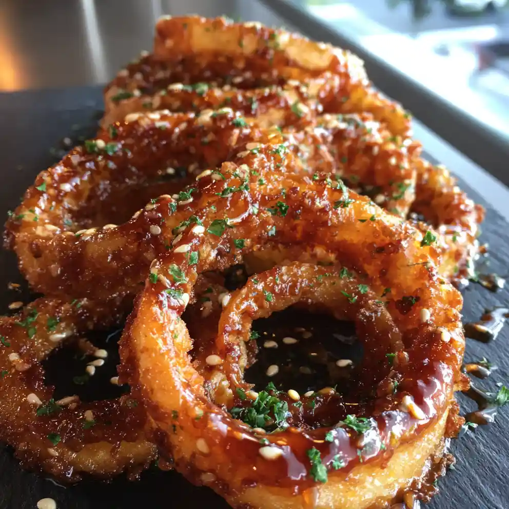 Crispy Tennessee Onion Rings With Pomegranate Molasses Glaze 1767806491.2614856
