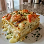 Garlic Butter Shrimp Scampi Lasagna With Lemon Herb Butter Swirl 6 Garlic Butter Shrimp Scampi Lasagna With Lemon Herb Butter Swirl 1767805738.0861063