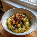 Lemon Herb Quinoa With Roasted Chickpeas And Smoked Paprika Olive Oil Drizzle 6 Lemon Herb Quinoa With Roasted Chickpeas And Smoked Paprika Olive Oil Drizzle 1767825318.224577