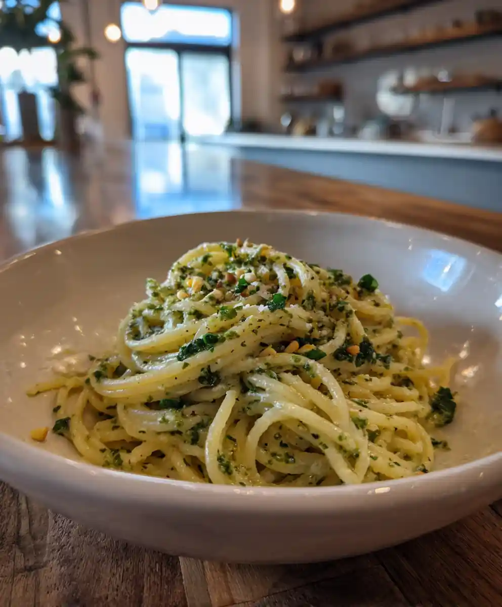 Lemon Ricotta Pasta With Spinach And Pesto Swirl 5 Lemon Ricotta Pasta with Spinach and Pesto Swirl