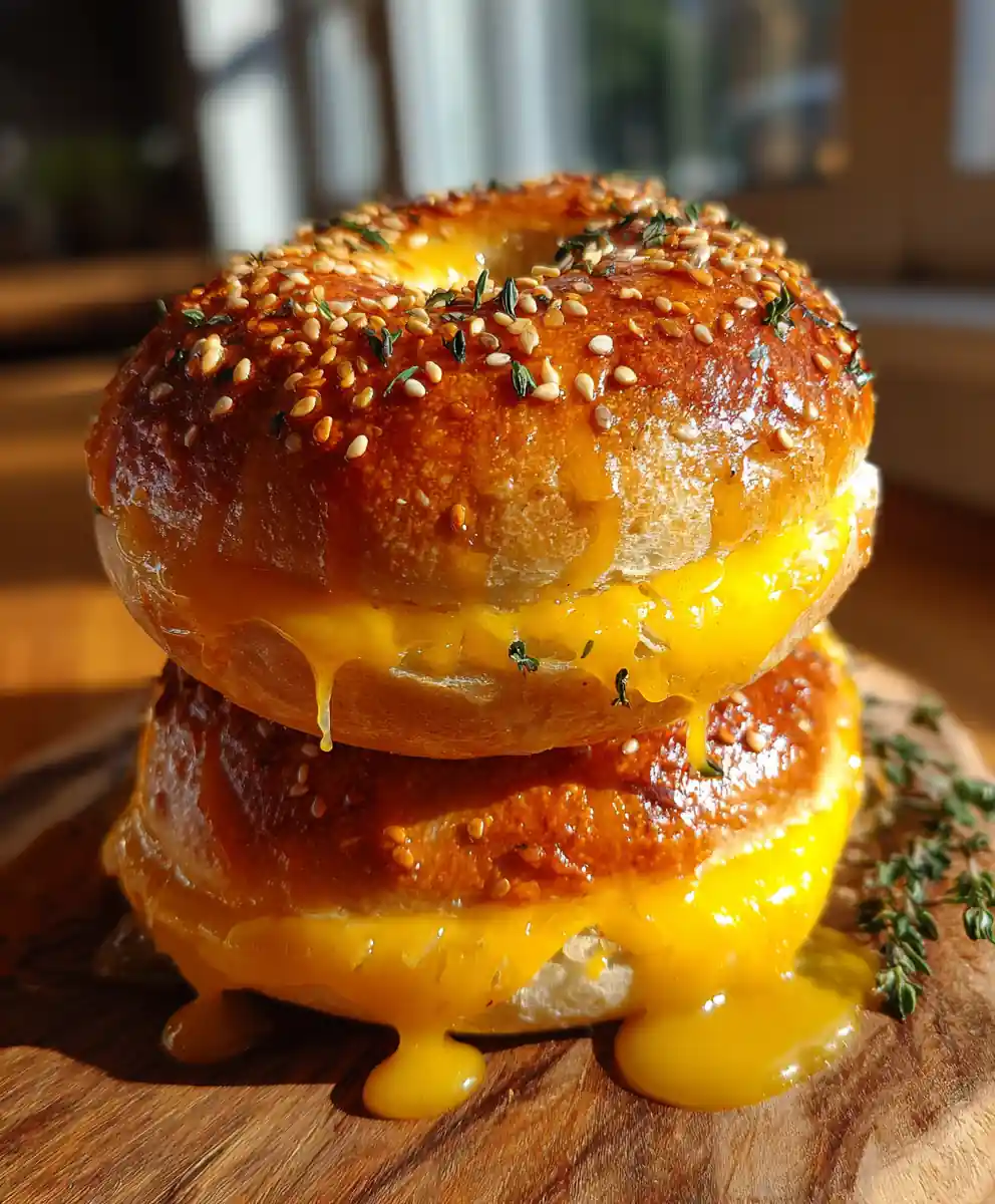 Low Carb Almond Flour Bagels With Cheddar Cheese Swirl 5 Low Carb Almond Flour Bagels with Cheddar Cheese Swirl