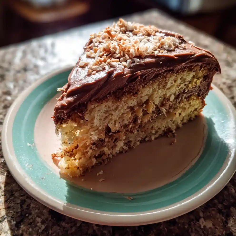 Mocha Infused Cream Cheese Frosted Banana Cake 4 Mocha Infused Cream Cheese Frosted Banana Cake