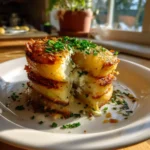 Parmesan Potato Stacks In Muffin Tins With Lemon Thyme Goat Cheese Center 4 Parmesan Potato Stacks In Muffin Tins With Lemon Thyme Goat Cheese Center 1767838855.7083526