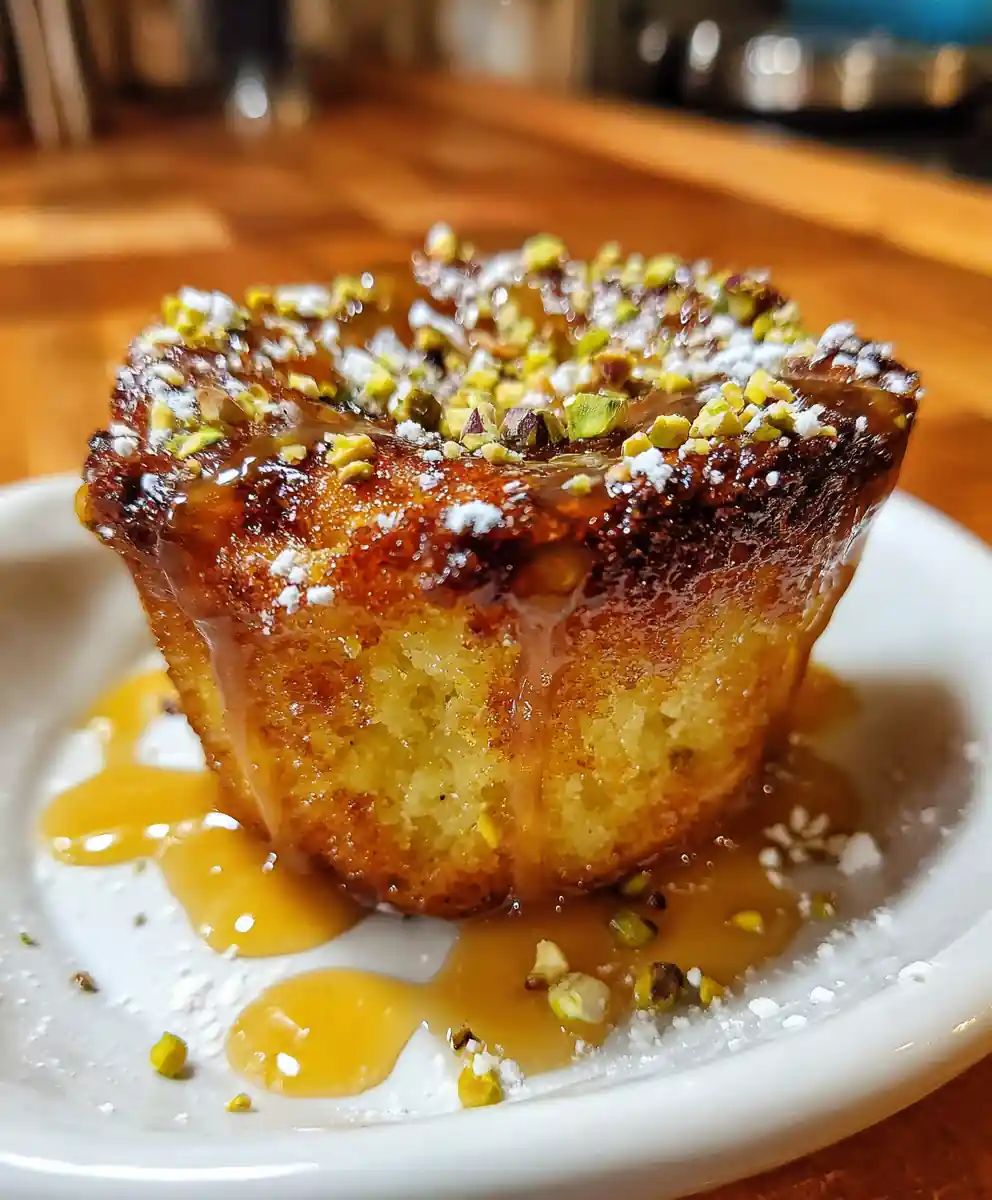 Pistachio Caramel Swirl Caramel Flan Muffins 5 Pistachio Caramel Swirl Caramel Flan Muffins