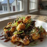 Roasted Garlic Cauliflower And Mushrooms With Miso Sesame Glaze 4 Roasted Garlic Cauliflower And Mushrooms With Miso Sesame Glaze 1767855296.6235194