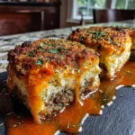 Roasted Red Pepper Gravy Biscuit Casserole With Parmesan Crust 6 Roasted Red Pepper Gravy Biscuit Casserole With Parmesan Crust 1767840599.127113