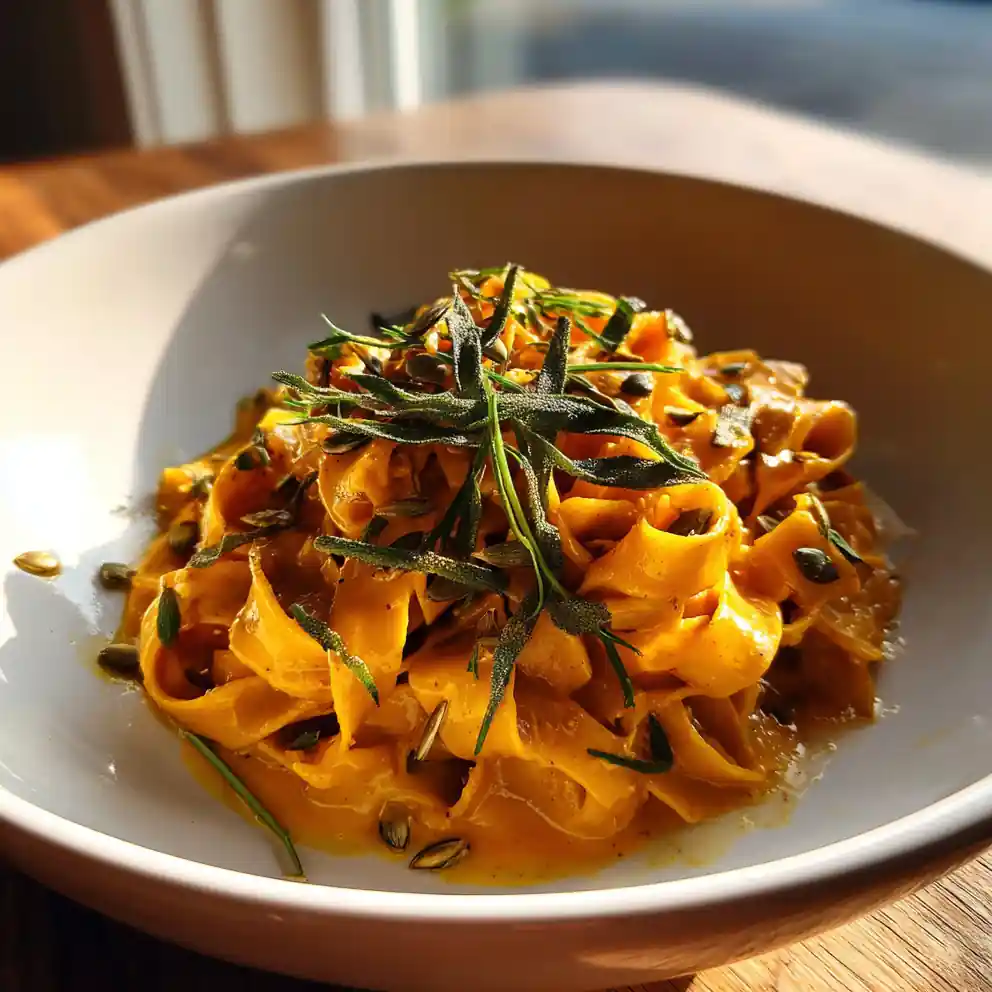 Sage Brown Butter Pumpkin Pasta With Parmesan Cream 3 Sage Brown Butter Pumpkin Pasta With Parmesan Cream 1767839892.5173068